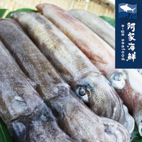 【阿家海鮮】超鮮活凍軟絲 (350g±10%/隻)